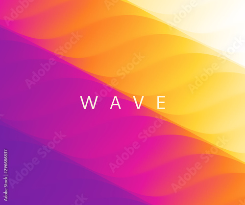 Abstract background with dynamic effect. Creative design poster with vibrant gradients. Vector Illustration for advertising, marketing, presentation. Mobile screen.
