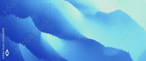 Abstract background with dynamic effect. Optical illusion of distortion of space. Modern pattern. 3d vector illustration for design.