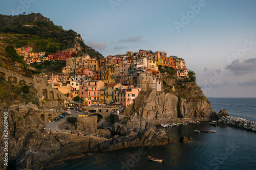 Manarola  the famous city of Cinque Terre National Park  Italy
