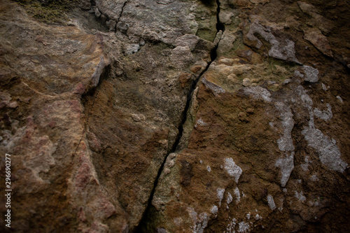 crack in rock