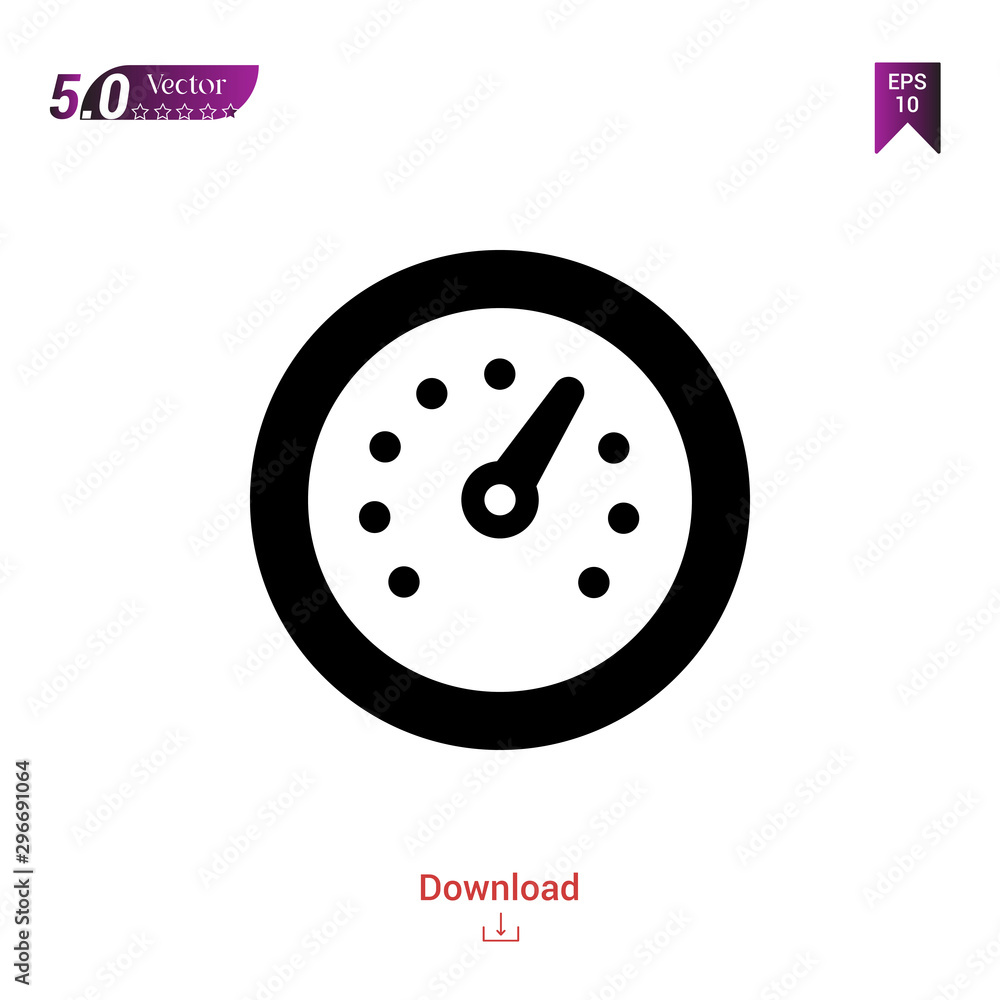 Outline Black speedometer icon vector isolated on white background. Popular icons for 2019 year. ui-kit-collection. Graphic design, mobile application, logo, user interface. EPS 10 format vector Outline Black speedometer icon vector isolated on white background. Popular icons for 2019 year. ui-kit-collection. Graphic design, mobile application, logo, user interface. EPS 10 format vector