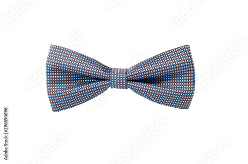 men's bow tie isolated on white background