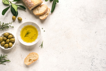 Olive Oil and bread