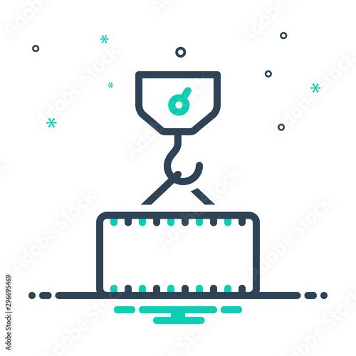 mix icon for weigh heft 