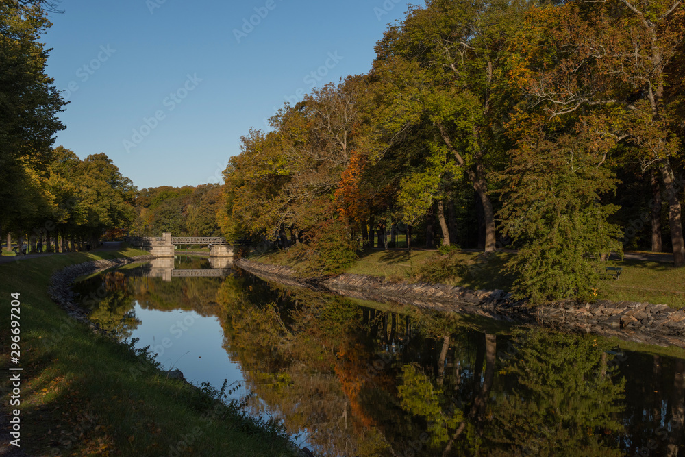 Autumn colour full landscape in Stockholm Autumn colour full landscape in Stockholm
