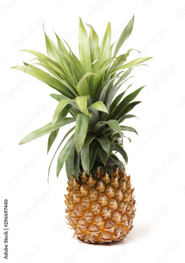 Fototapeta premium Pineapple on a white background