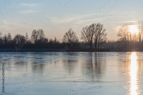 lac gelé