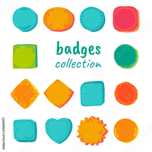 Collection of generic achievement badges