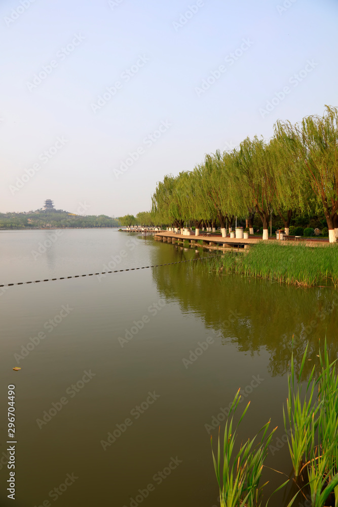 South Lake scenery, Tangshan, China