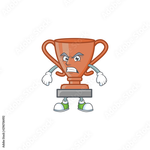 Scream cup bronze trophy for win collection.