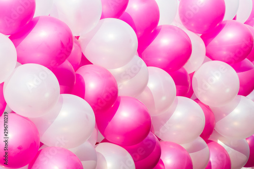 pink balloon in party
