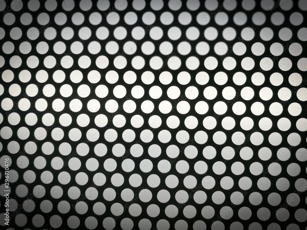 White holes on the wall White holes on the wall