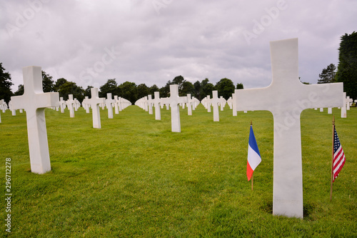 Принти на полотні American Cemetery in Normandy