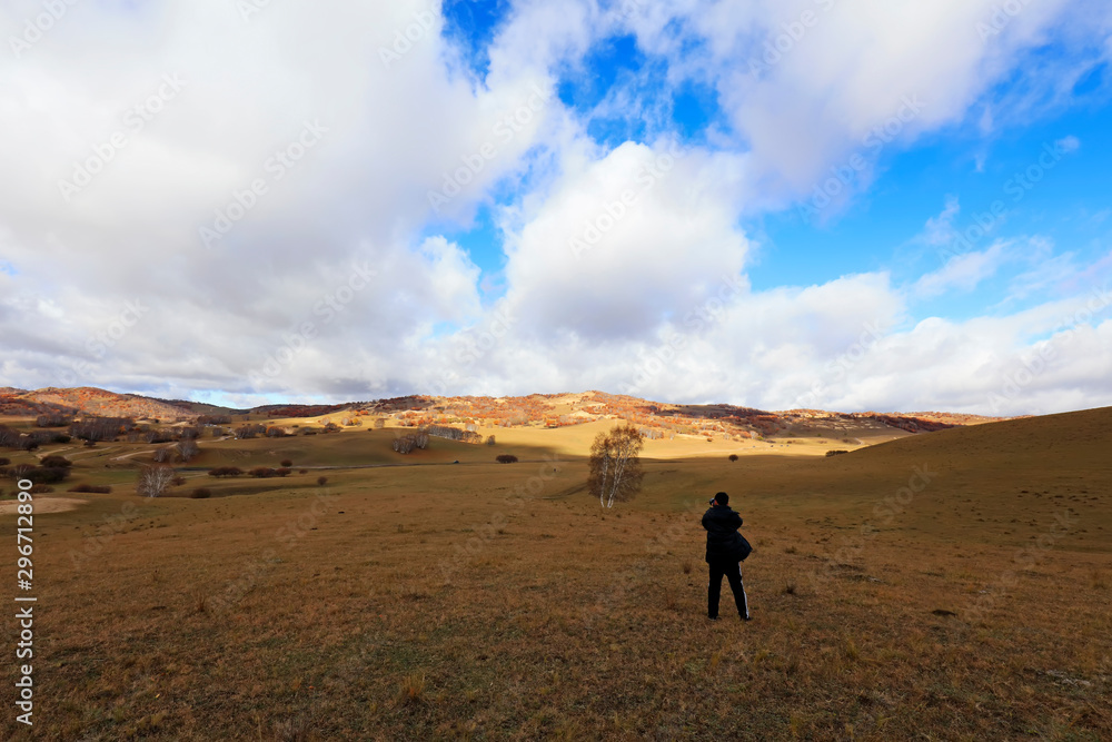 Fototapeta premium sights of the Ulan prairie in Inner Mongolia, China
