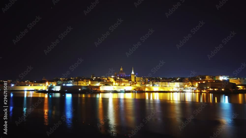 Timelapse video from Malta, showing Valletta on a summer night. 2019.07.05 Timelapse video from Malta, showing Valletta on a summer night. 2019.07.05