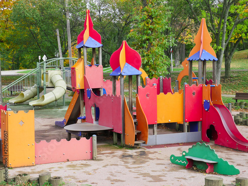 A magic playground castle