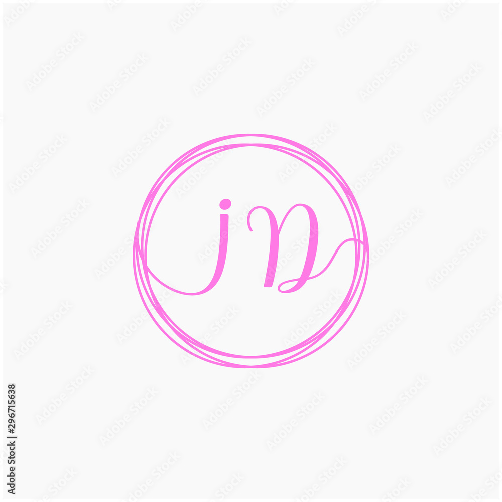 Letter ID logo template. Creative fashion logo design, couple letter , beauty icon. Initial handwriting or handwritten logo for identity. Logo with hand drawn style. wedding concept -vector Letter ID logo template. Creative fashion logo design, couple letter , beauty icon. Initial handwriting or handwritten logo for identity. Logo with hand drawn style. wedding concept -vector