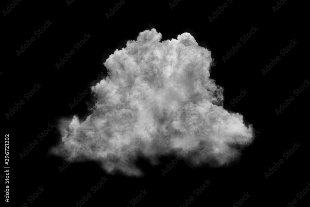 Textured cloud,Abstract black,isolated on black background Textured cloud,Abstract black,isolated on black background