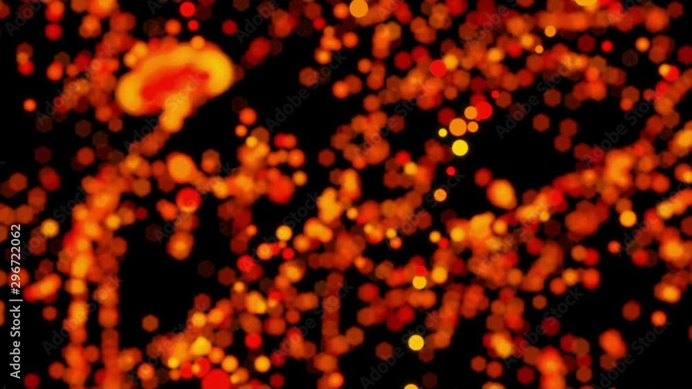 Particle Flow Background Particle Flow Background