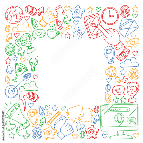 Digital marketing, social media, communications, management