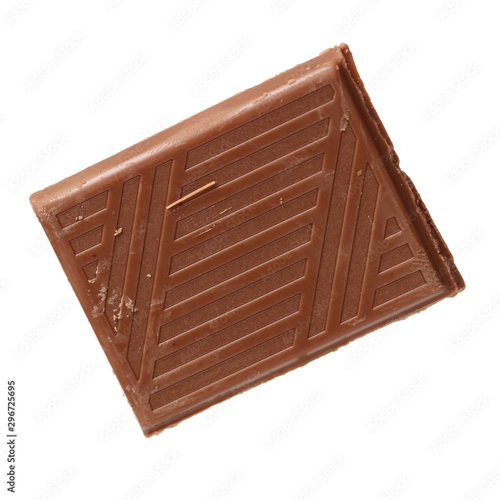 stack of chocolate on white background stack of chocolate on white background