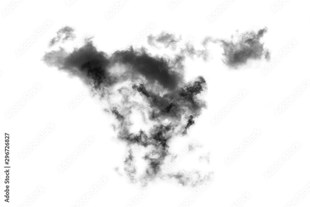 Textured Smoke,Abstract black,isolated on white background Textured Smoke,Abstract black,isolated on white background