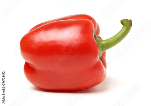 Fotomurale fresh bell pepper (capsicum) on white background