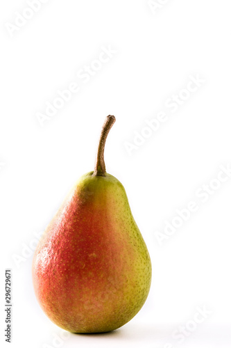 Fresh pear isolated on white background