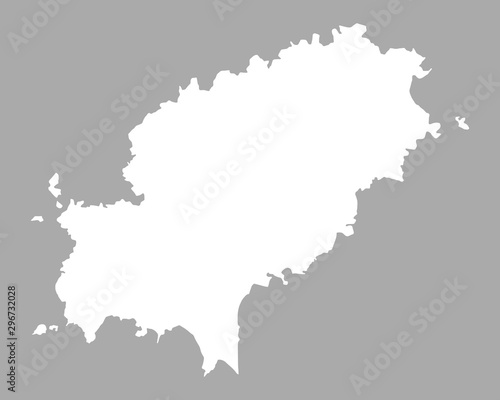 Karte von Ibiza