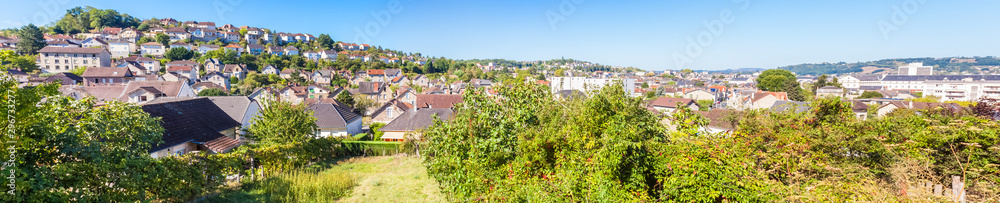 Panorama de Brive-la-Gaillarde, France 
