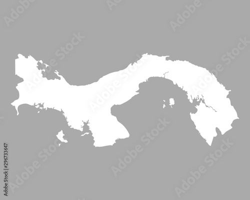 Karte von Panama