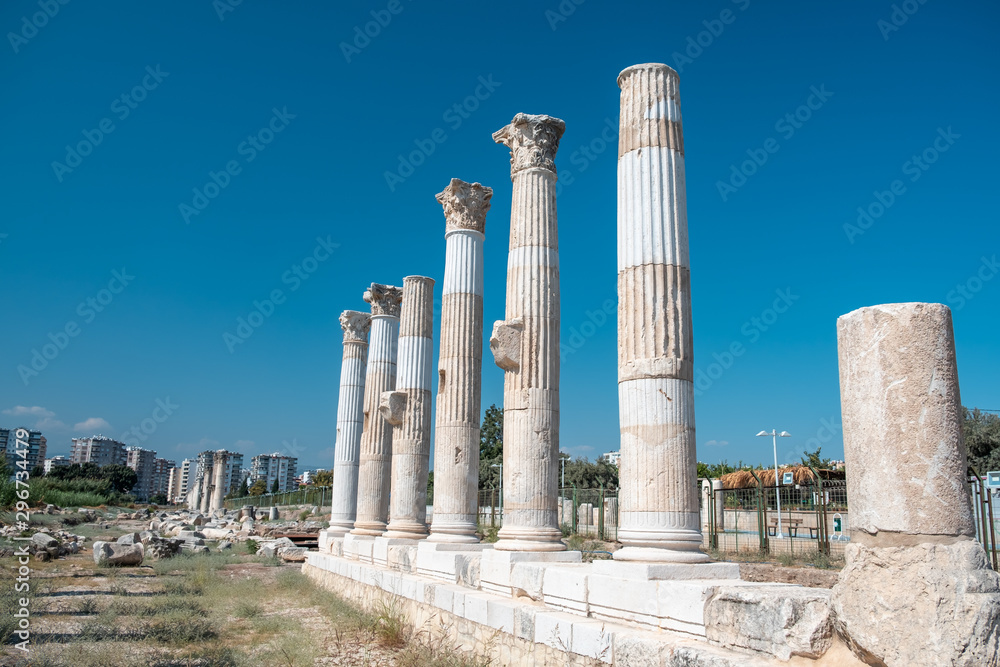 Fototapeta premium Pompeipolis is ancient city in Mersin Town, Turkey