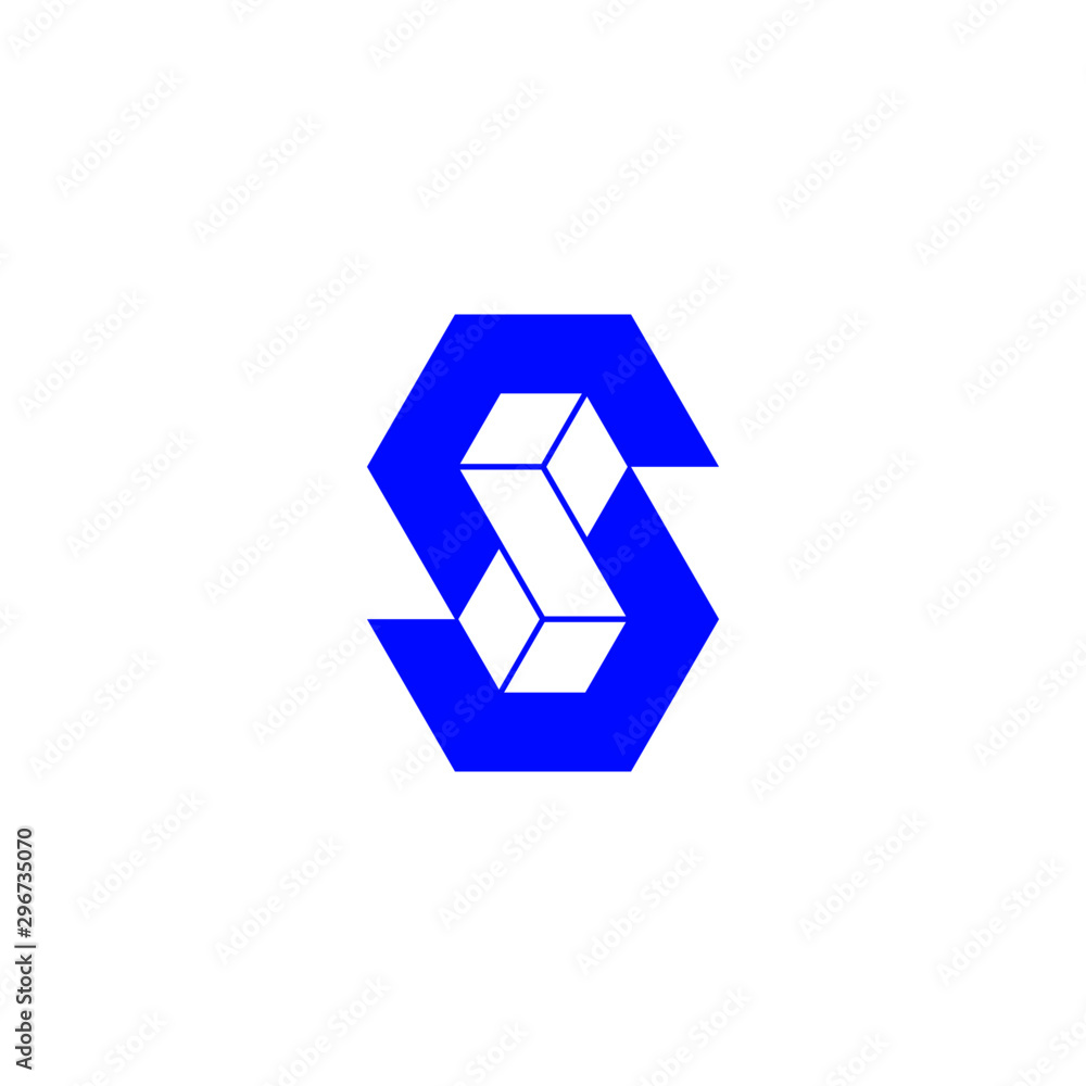 Letter SS Monogram, Geometric S Logo, S8 monogram, template .vector Letter SS Monogram, Geometric S Logo, S8 monogram, template .vector