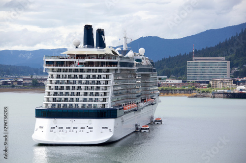 Cruise Ship Arrival to Juneau