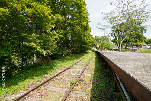 三河広瀬駅., 愛知, 豊田市, 東広瀬町, 廃駅, 駅, みかわひろせ, mikawa hirose, 5月, 線路, 廃線