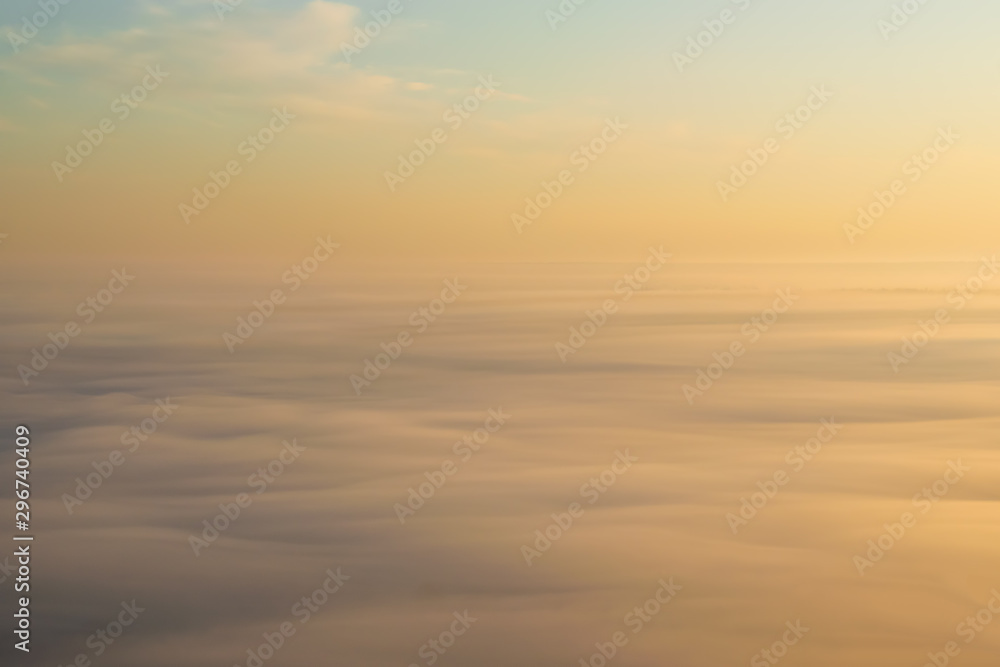 Obraz premium Heavy fog background