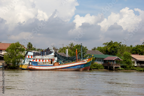 Fishing Boat in the river