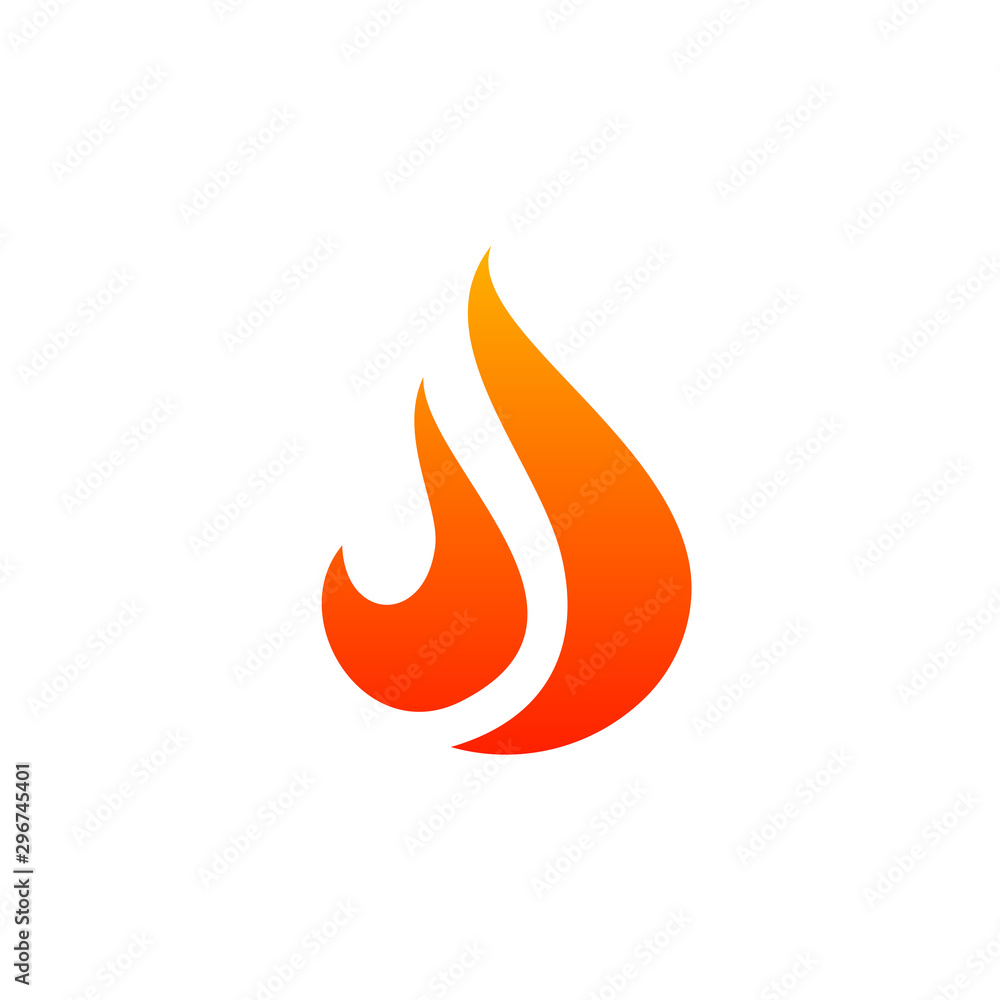 Fire logo Vector. Flame Logo Design Template. Icon Symbol Fire logo Vector. Flame Logo Design Template. Icon Symbol