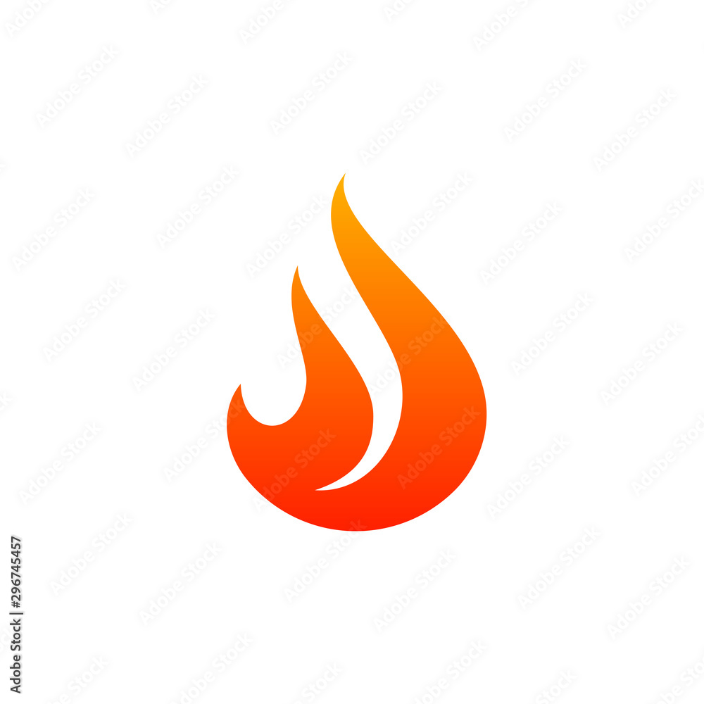 Fire logo Vector. Flame Logo Design Template. Icon Symbol Fire logo Vector. Flame Logo Design Template. Icon Symbol