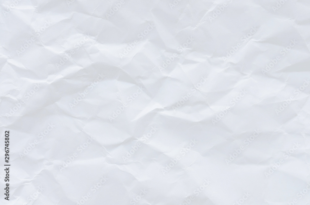 white crumpled paper texture background. white crumpled paper texture background.