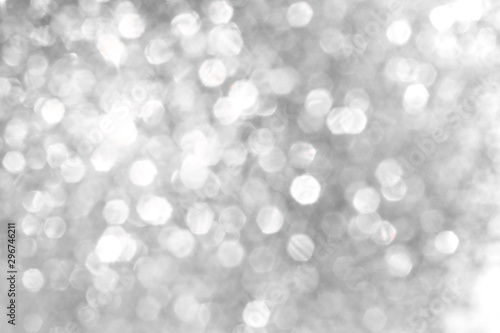 abstract background with small silver bokeh