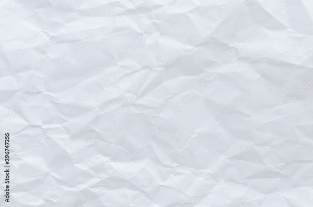 white crumpled paper texture background. white crumpled paper texture background.