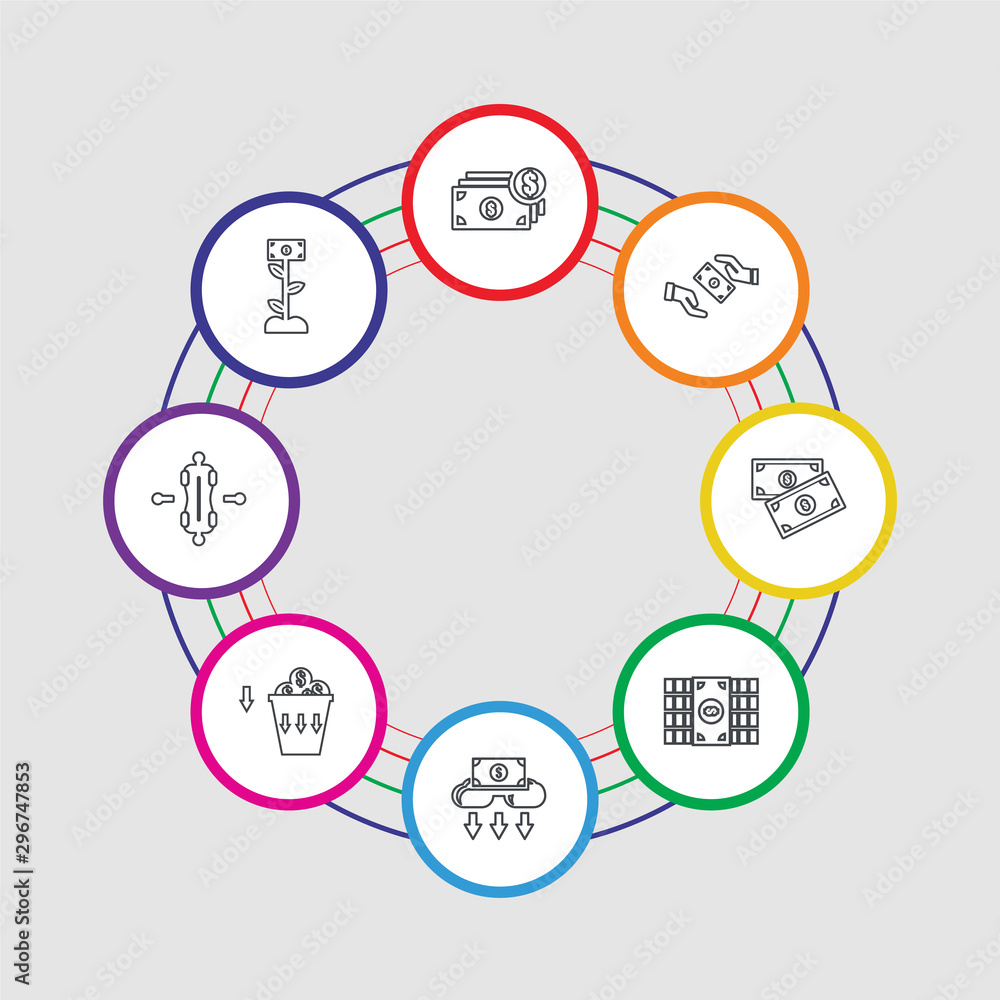 8 colorful stroke icons set included growth, skateboard, crowdfunding, crowdfunding, crowdfunding, money, 8 colorful stroke icons set included growth, skateboard, crowdfunding, crowdfunding, crowdfunding, money,