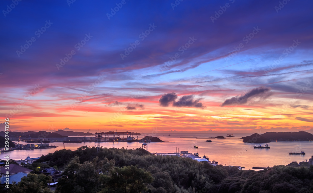 長崎の夕陽