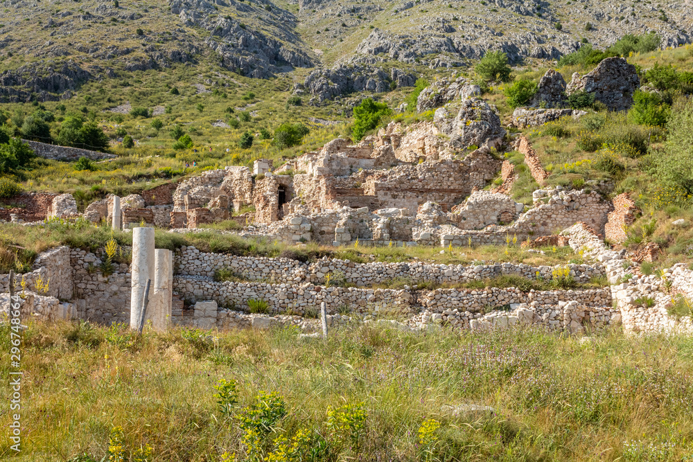 Ancient city of Sagalassos in Anatolia, Burdur, Turkey