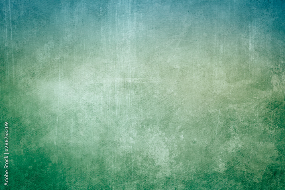 Blue and green grungy canvas background or texture Blue and green grungy canvas background or texture