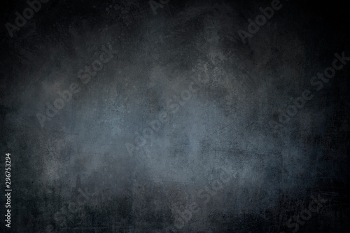 dark grungy blue background or texture