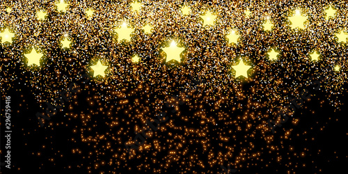 Shining star background