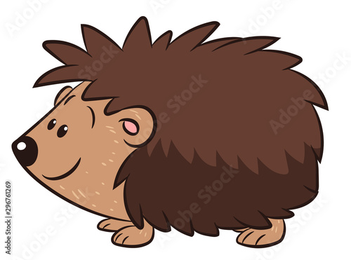 Niedlicher Igel - Vektor-Illustration