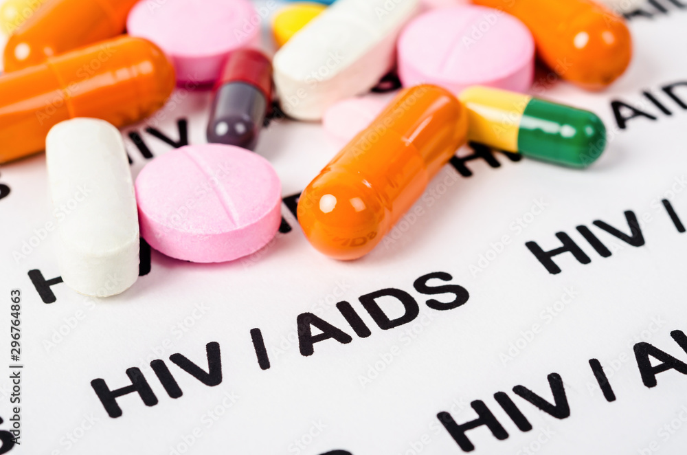© gamjai - Pills on Hiv / aids concept. © gamjai - Pills on Hiv / aids concept.